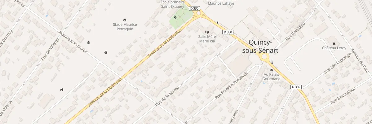Plan du 18 Rue de la Marne à Quincy-sous-Sénart