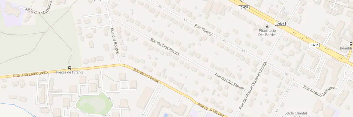Plan du 15 Rue du Clos Fleuri à Saint-Fargeau-Ponthierry