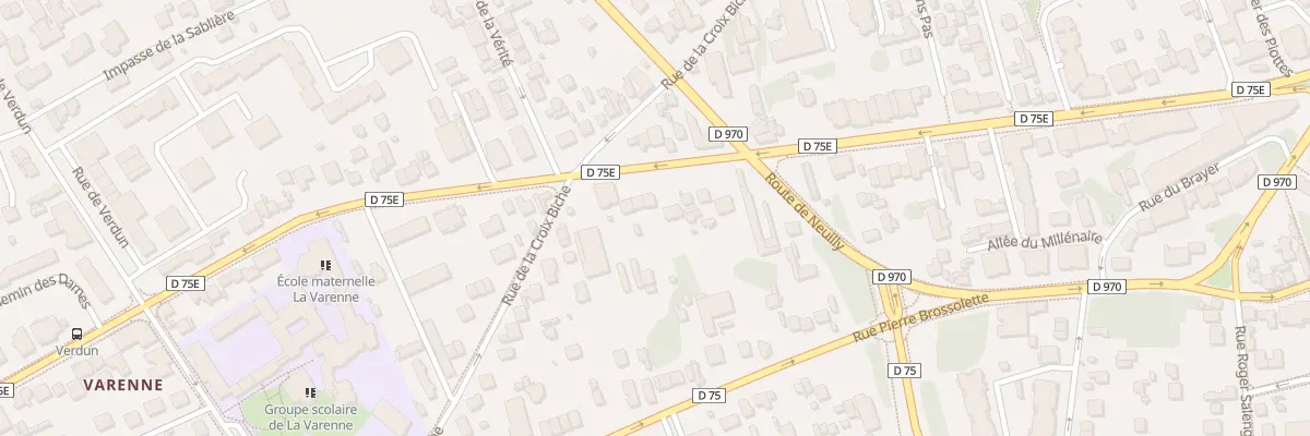 Plan du 122 Bd du Marechal Foch à Noisy-le-Grand