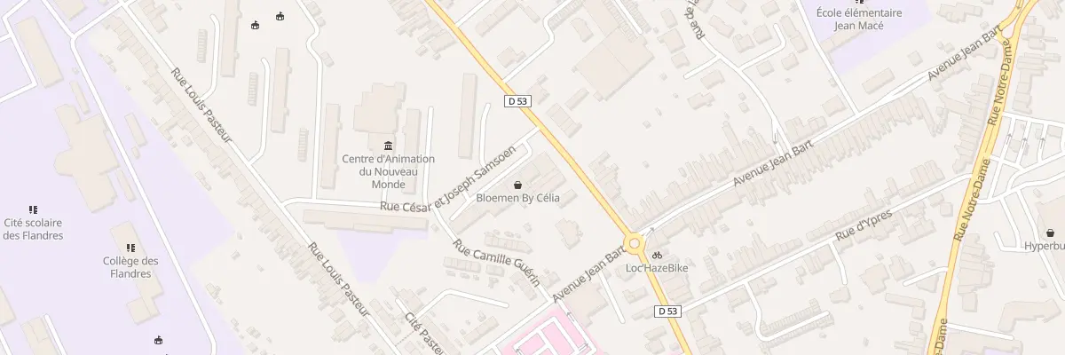 Plan du 5 Rue Verlyck à Hazebrouck
