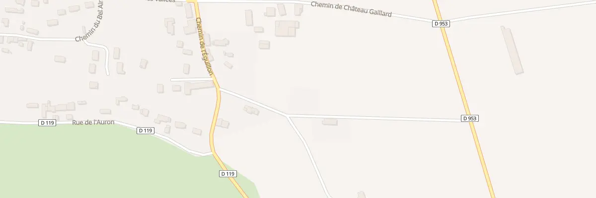Plan du 9052F Che de la Perche à Annoix