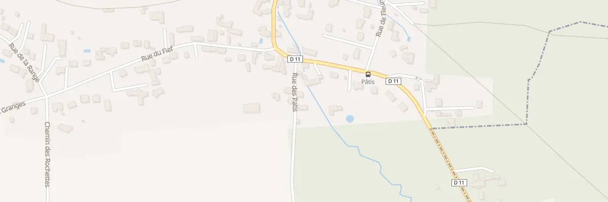 Plan du 3 Rue des Pâtis à Cély