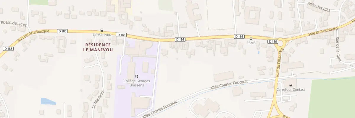 Plan du 247 Rue de Guarbecque à Saint-Venant