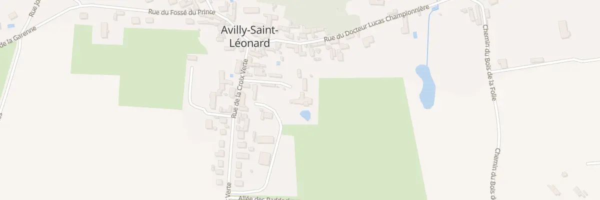 Plan du 7 Rue de la Croix Verte à Avilly-Saint-Léonard