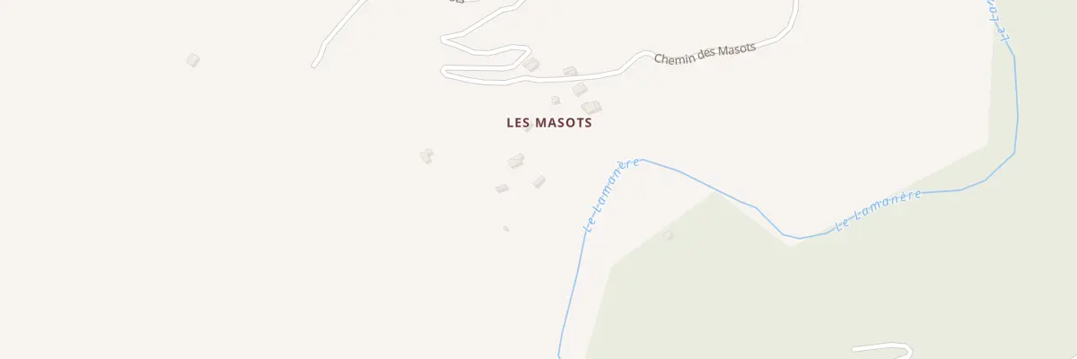 Plan du 239 Masots à Serralongue