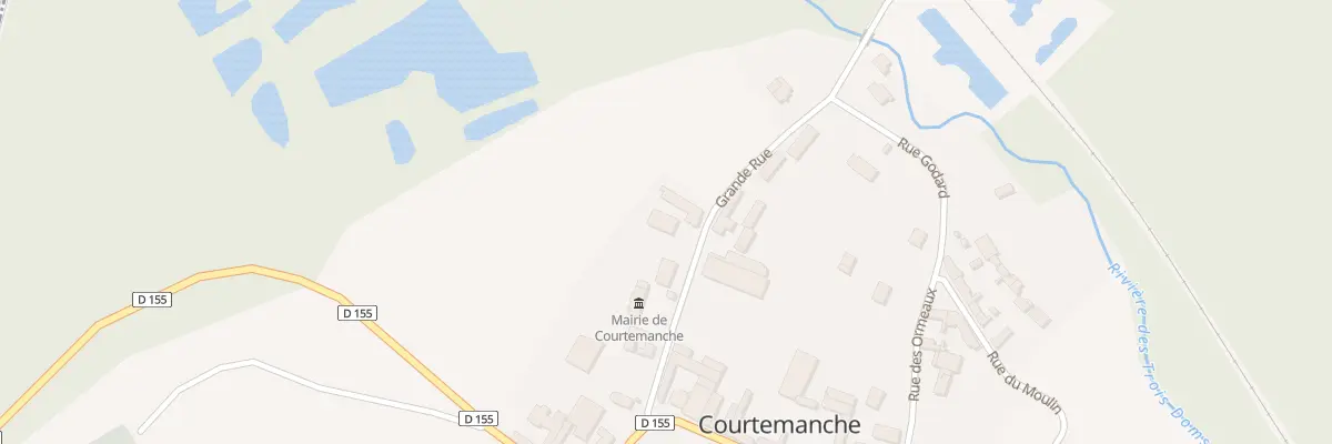 Plan du 7 Gr Grande Rue à Courtemanche