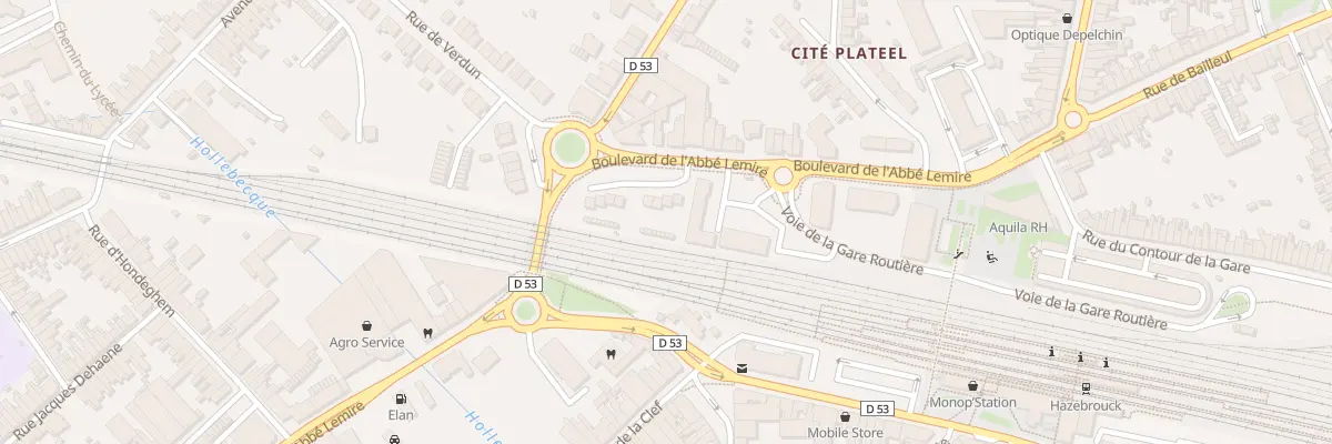 Plan du 32 Bd de l’Abbé Lemire à Hazebrouck