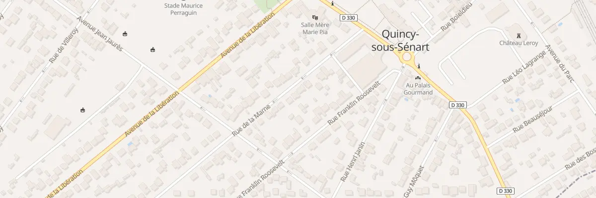 Plan du 17 Rue de la Marne à Quincy-sous-Sénart
