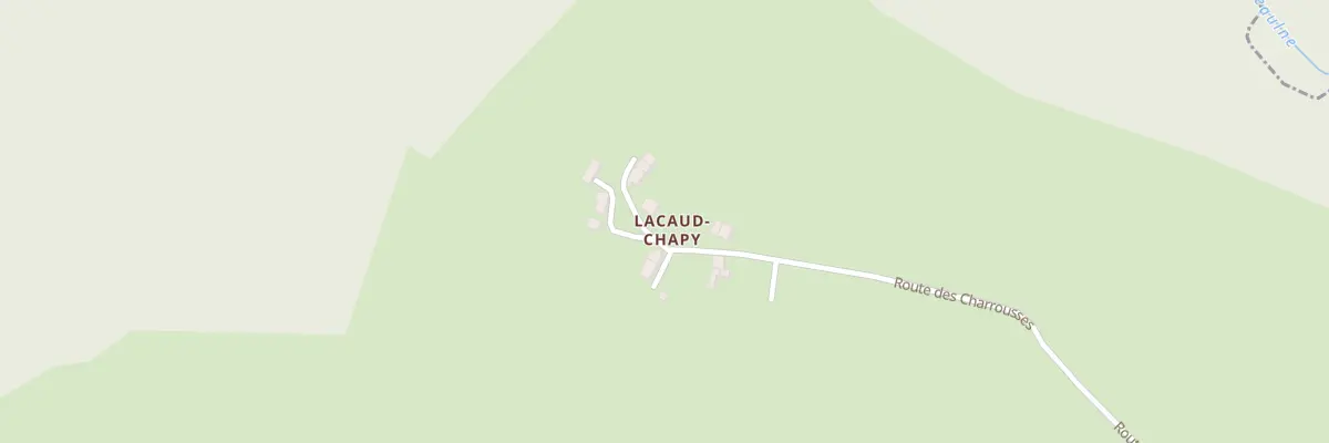 Plan du 5166 Lacaud Chapy à La Petite-Marche