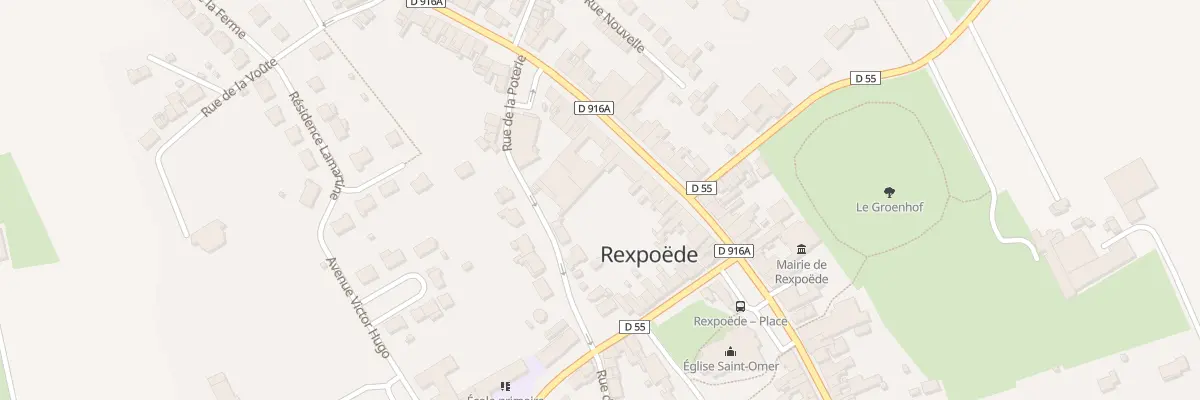 Plan du 21 Rue des Frères Neuville à Rexpoëde