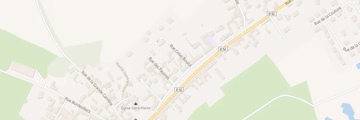 Plan du 1 Rue Colas Boullot à Heilly