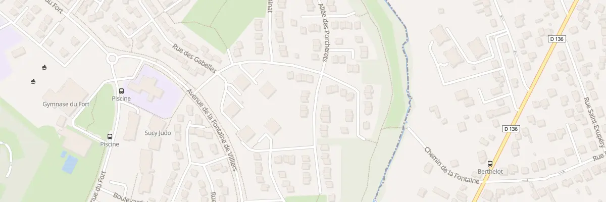 Plan du 20 Rue Mal de Lattre de Tassigny à Sucy-en-Brie