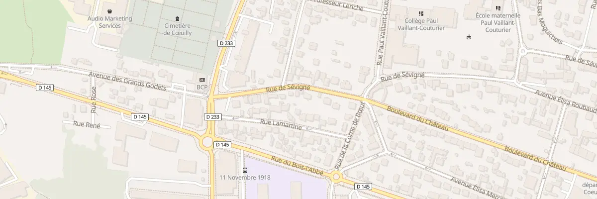 Plan du 79 Rue de Sévigné à Champigny-sur-Marne