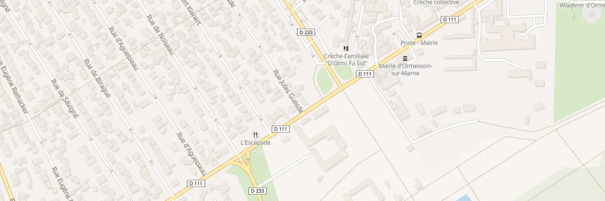 Plan du 2 Rue Jules Guesde à Ormesson-sur-Marne