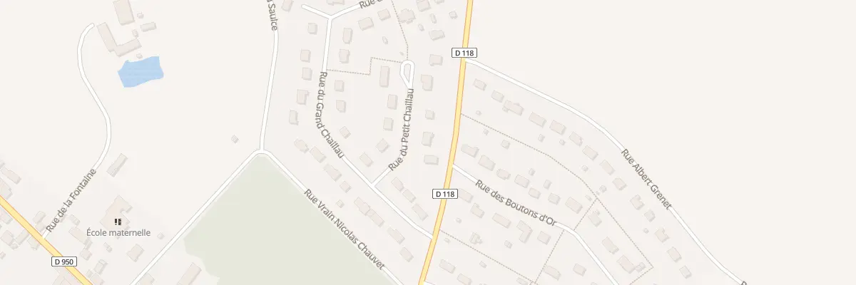 Plan du 71 Rue du Petit Chaillau à Ladon