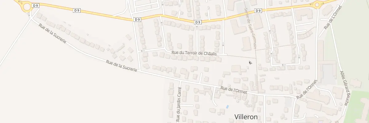 Plan du 17 Rue du Terroir de Chaalis à Villeron