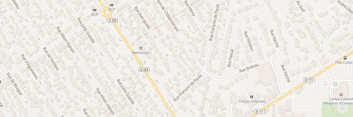 Plan du 14 Rue Jean Jaurès à Ormesson-sur-Marne