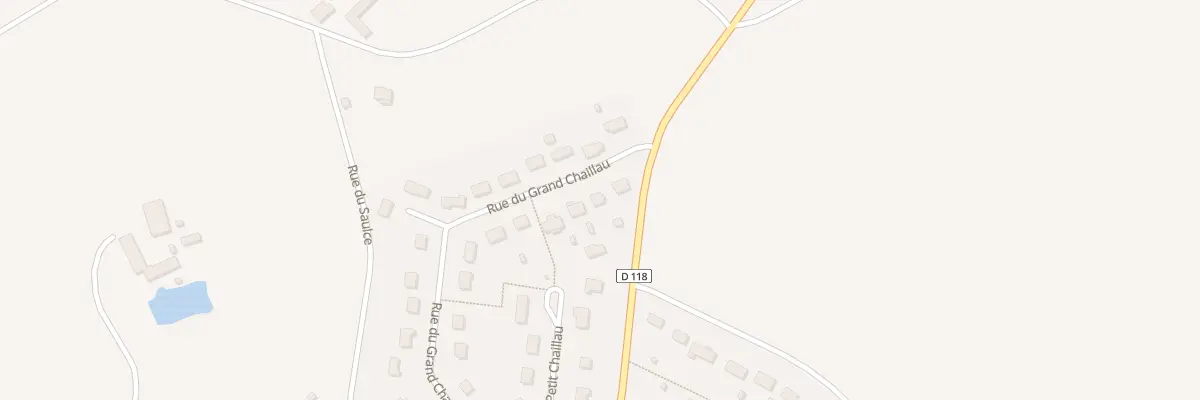 Plan du 477 Rue du Grand Chaillau à Ladon