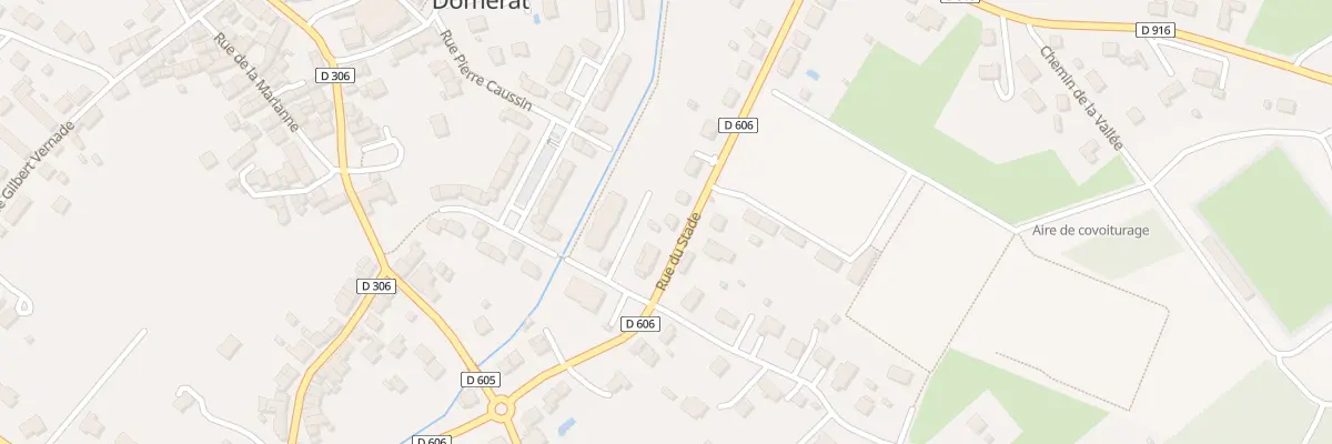 Plan du 11 Rue du Stade à Domérat