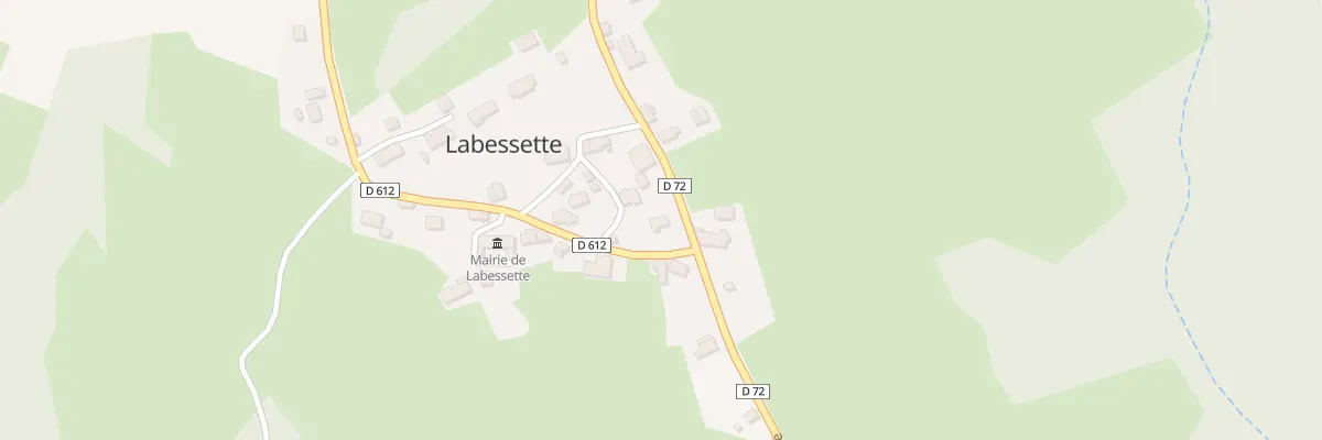Plan du 5100 Labessette à Labessette