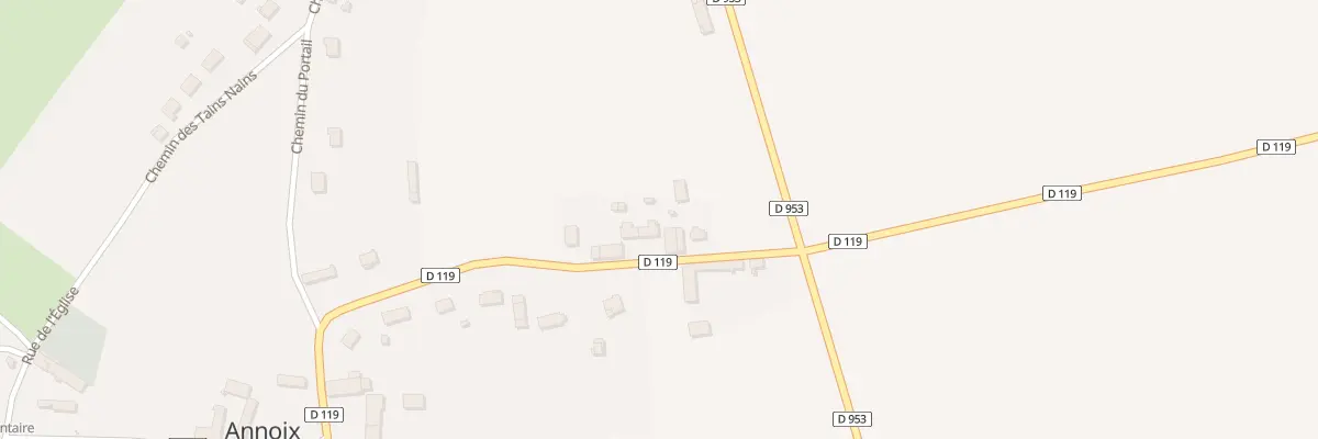 Plan du 7 Rue de Valdeon à Annoix
