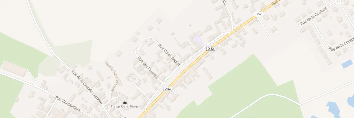 Plan du 19 Rue St Anne à Heilly