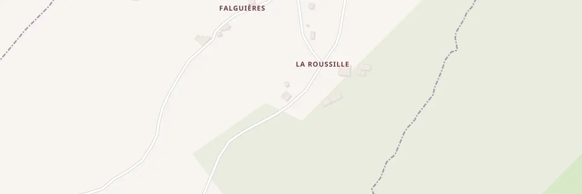 Plan du 5007 Falguières à Yolet