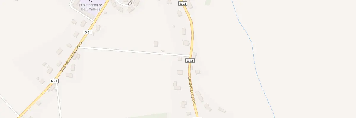 Plan du 1 All des Cerisiers à Messeix