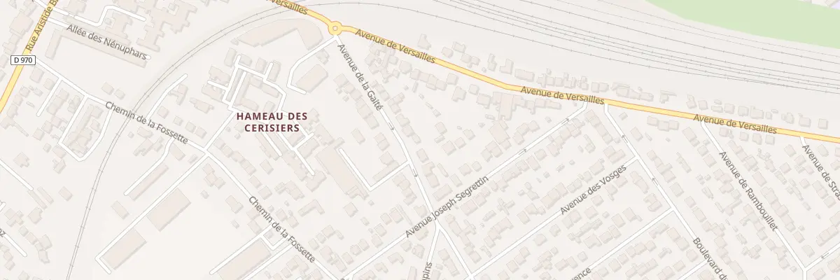 Plan du 23 Av de la Gaité à Gagny