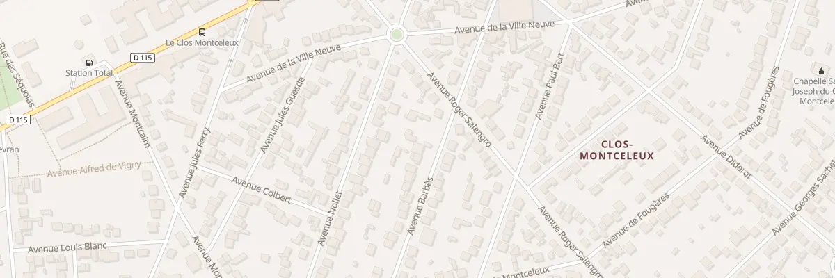 Plan du 46 Av Barbes à Villepinte