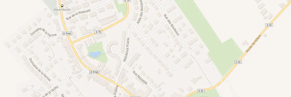 Plan du 38 Rue des Bouleaux à Rexpoëde
