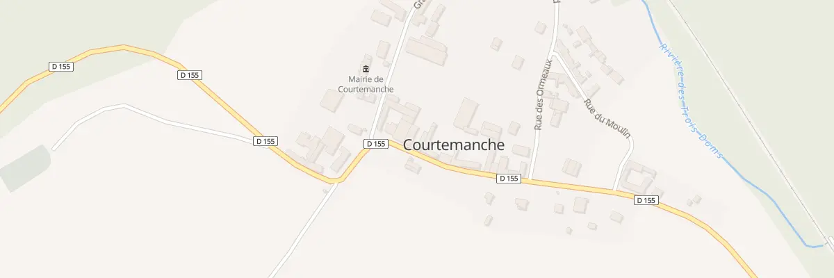 Plan du 7 Rue de Montdidier à Courtemanche