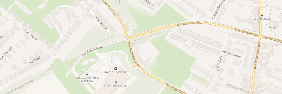 Plan du 397 Rue Augustin Caron à Bruay-la-Buissière