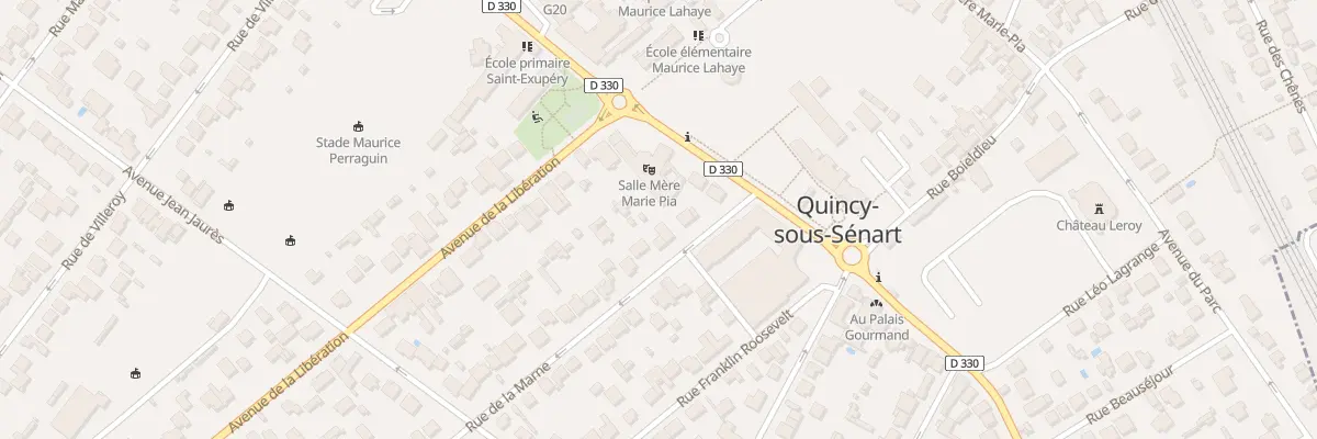 Plan du 6 Rue de la Marne à Quincy-sous-Sénart