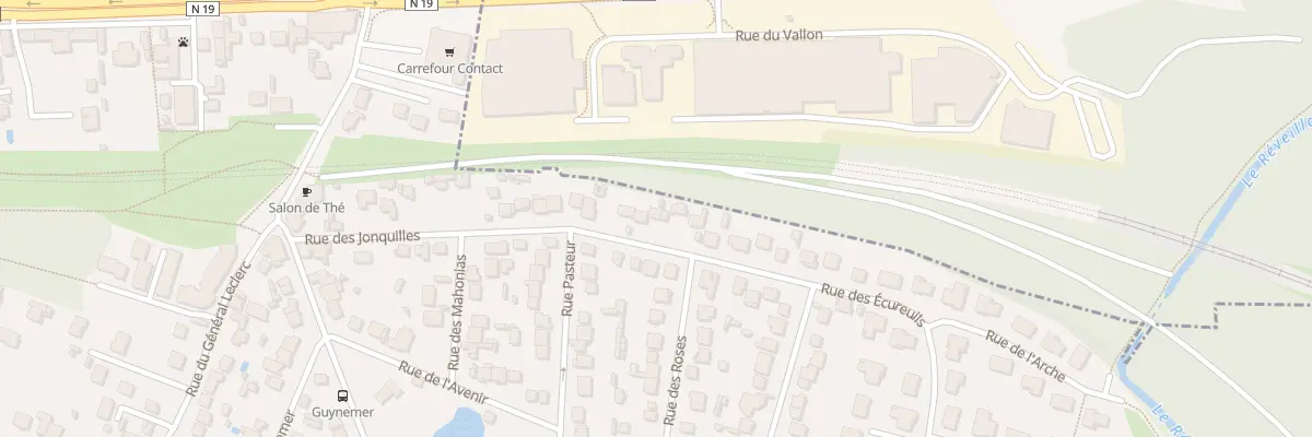 Plan du 29 Rue des Jonquilles à Villecresnes
