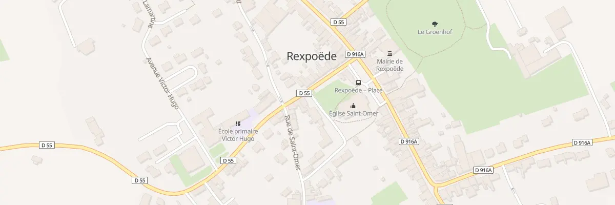 Plan du 1 Rue de West-cappel à Rexpoëde