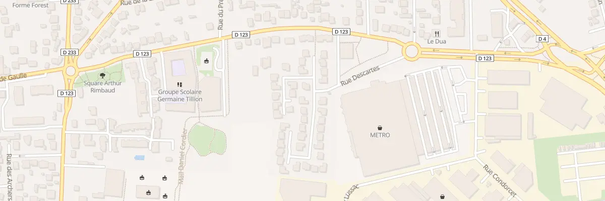 Plan du 2 All La Croix St Simeon à Chennevières-sur-Marne