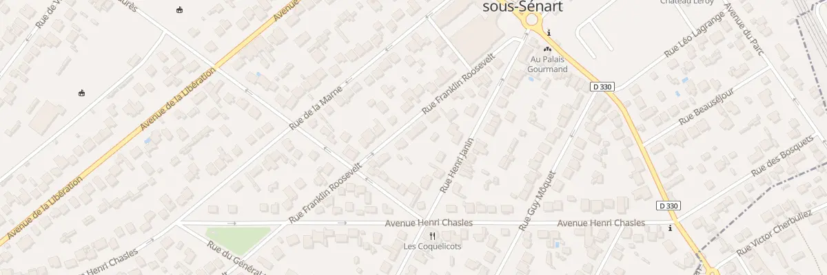 Plan du 15 Rue Franklin Roosevelt à Quincy-sous-Sénart