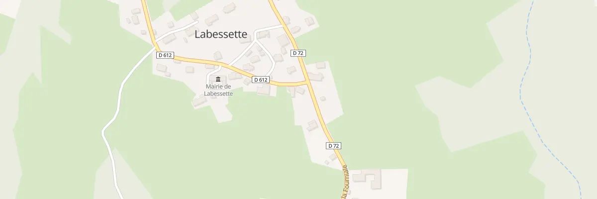 Plan du 5006 Labessette à Labessette