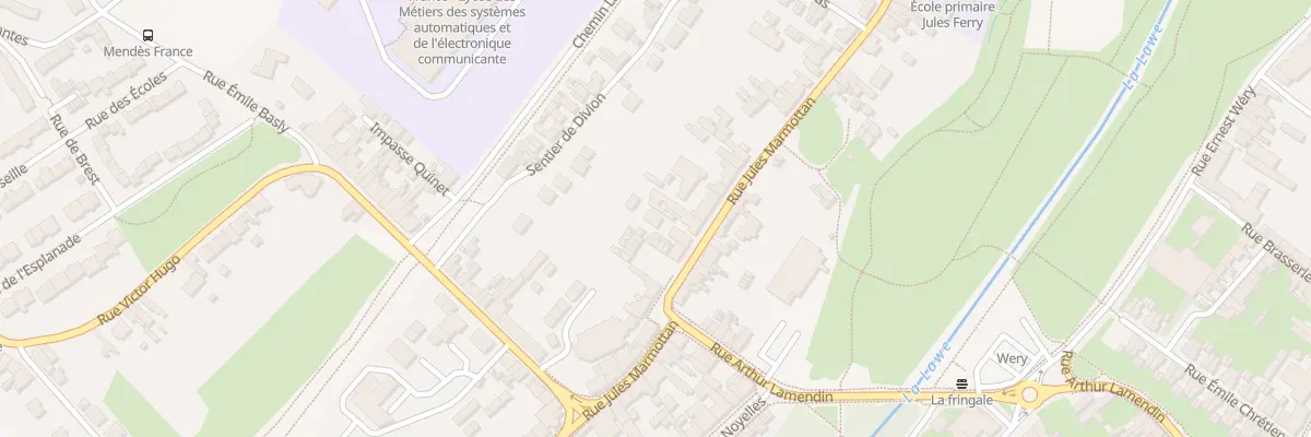 Plan du 141 Rue Jules Marmottan à Bruay-la-Buissière