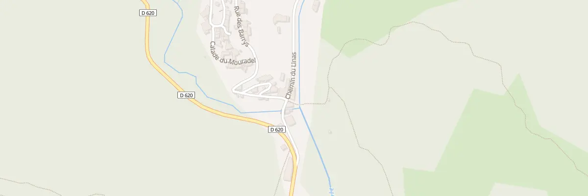 Plan du 90 Les Barrys à Lespinassière