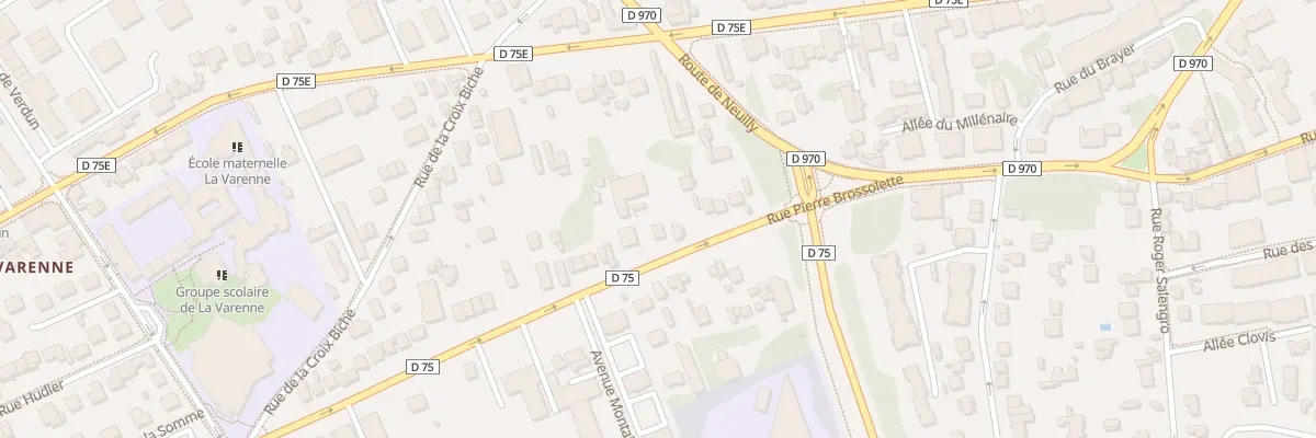 Plan du 83 Rue Pierre Brossolette à Noisy-le-Grand