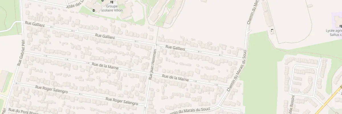 Plan du 72 Rue Galliéni à Sevran