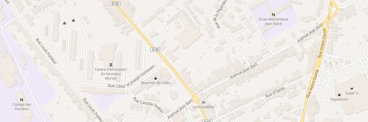 Plan du 22 Rue Verlyck à Hazebrouck