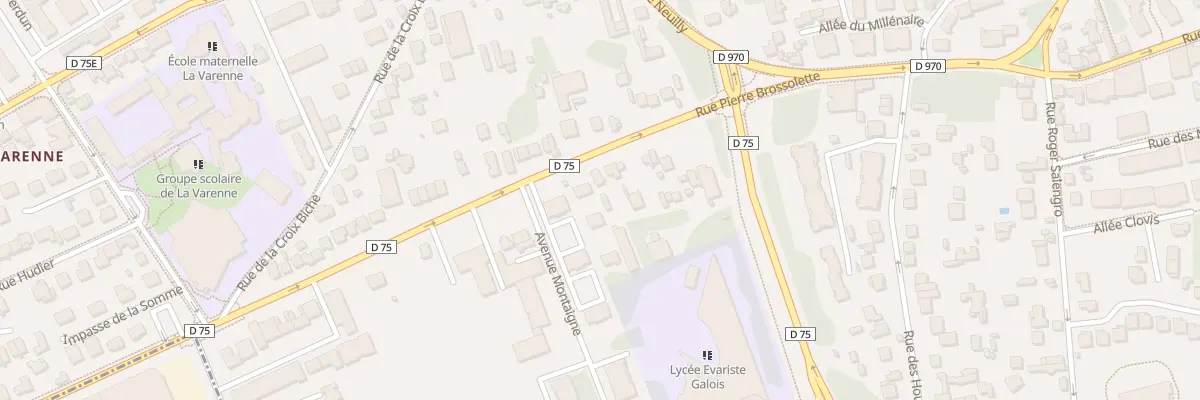 Plan du 42B Rue Pierre Brossolette à Noisy-le-Grand