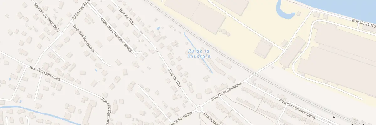 Plan du 8 Rue de Tilly à Saint-Fargeau-Ponthierry