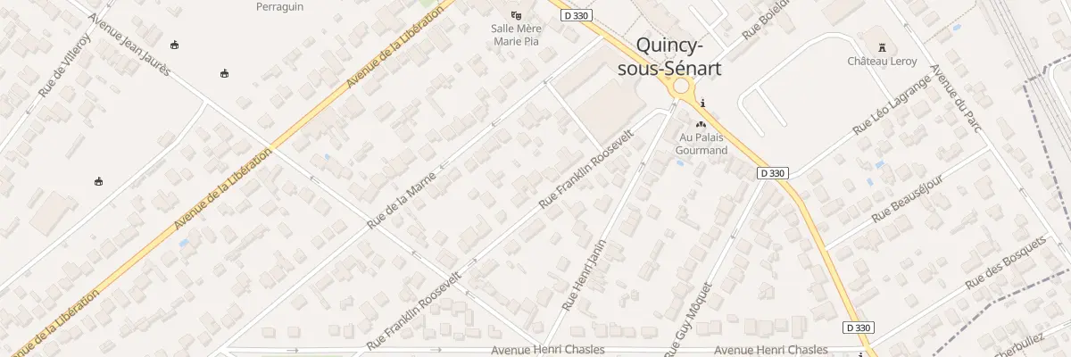 Plan du 18 Rue Franklin Roosevelt à Quincy-sous-Sénart
