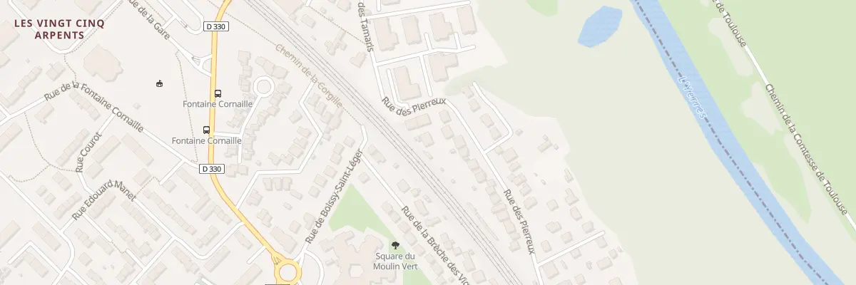 Plan du 31 Rue des Pierreux à Quincy-sous-Sénart