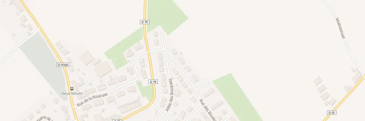 Plan du 6 Rue des Bouleaux à Rexpoëde