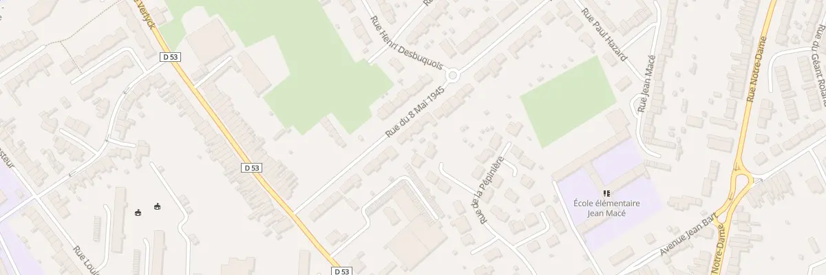Plan du 77 Rue du 8 Mai 1945 à Hazebrouck